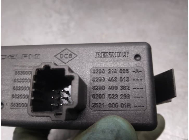 Recambio de warning para renault scénic iii (jz0/1_) 1.5 dci referencia OEM IAM 8200214895 5