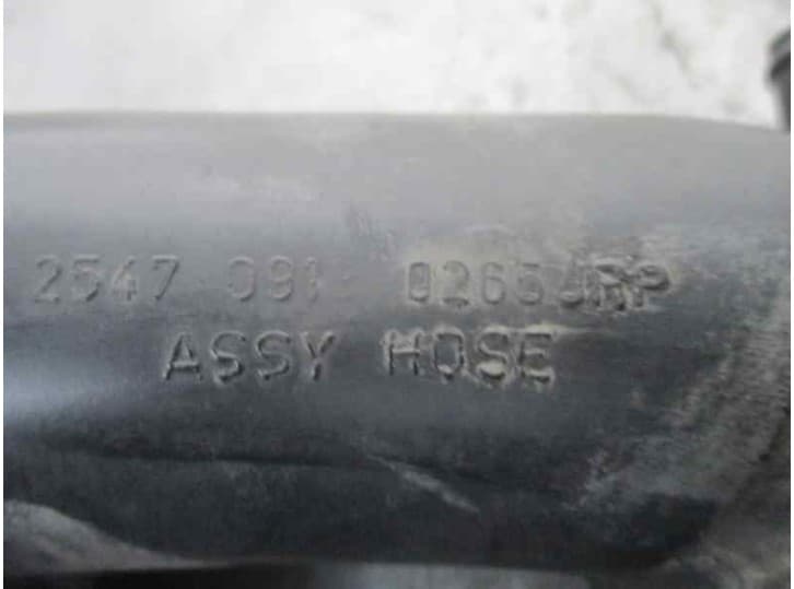 Recambio de tubo para tata safari (42_fd) 2.0 tdi referencia OEM IAM 0265JRP 6