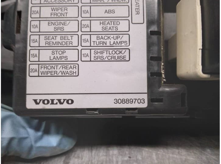 Recambio de caja reles / fusibles para volvo s40 i (644) 1.9 di referencia OEM IAM 30889703 5