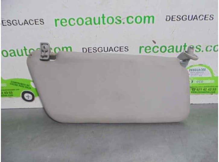 Recambio de parasol derecho para daewoo matiz (m100, m150) 0.8 referencia OEM IAM 96659448