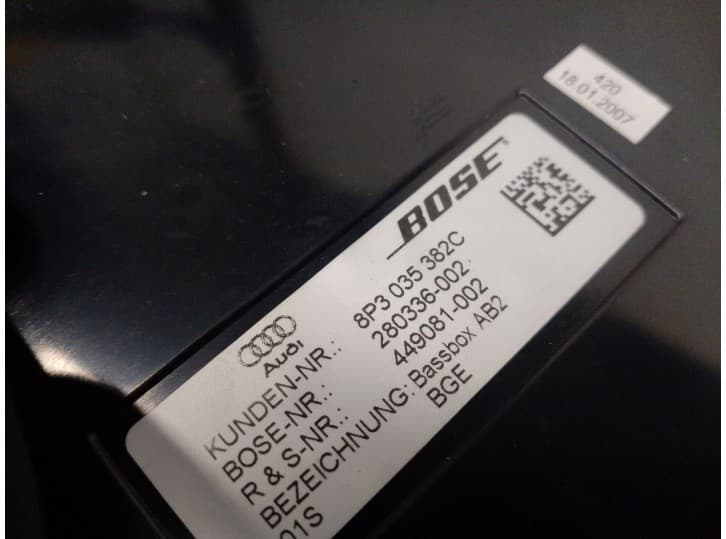 Recambio de altavoz/altavoces para audi a3 (8p1) s3 quattro referencia OEM IAM 8P3035382 5