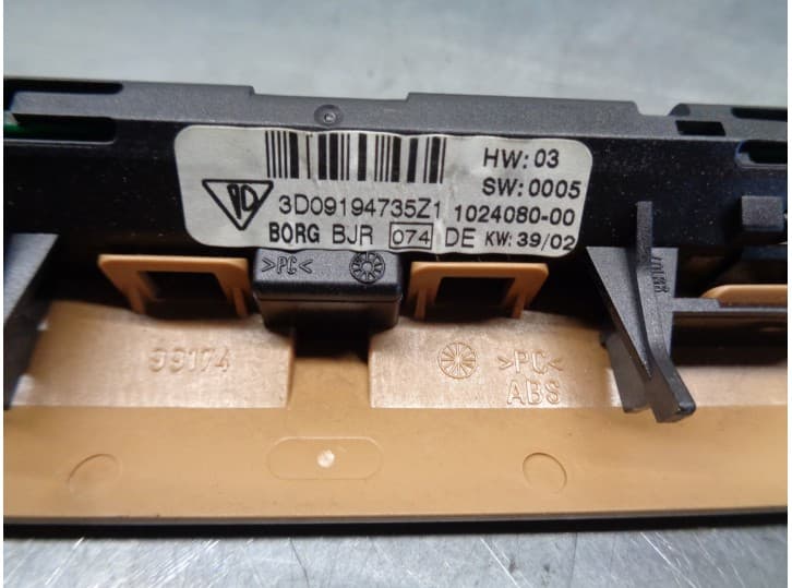 Recambio de sensor para porsche cayenne (9pa) s 4.5 referencia OEM IAM 3D09194735Z 4