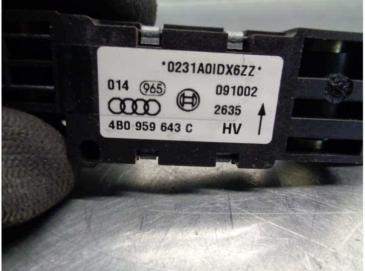 Recambio de sensor impacto para porsche cayenne (9pa) s 4.5 referencia OEM IAM 4B0959643C 4