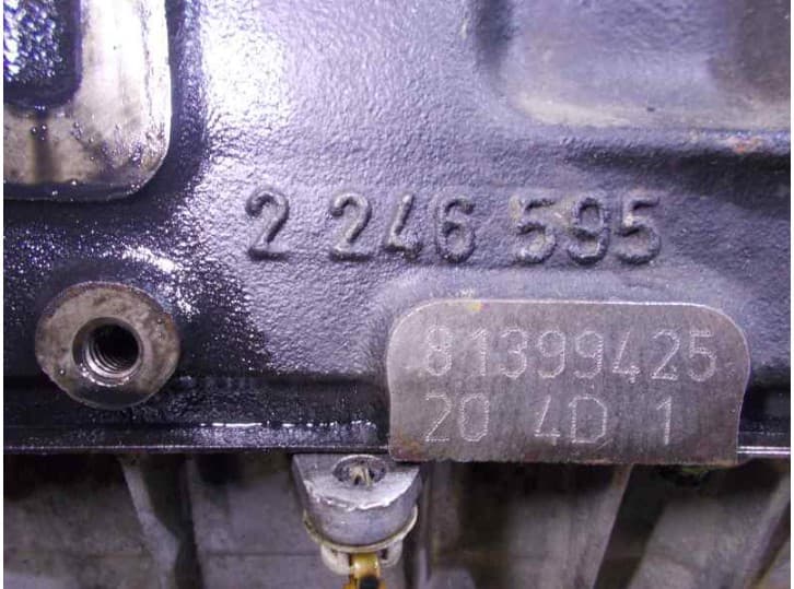 Recambio de bloque para bmw 3 (e46) 320 d referencia OEM IAM 2246595 204D1 6