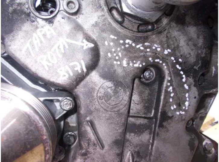 Recambio de bloque para bmw 3 (e46) 320 d referencia OEM IAM 2246595 204D1 8