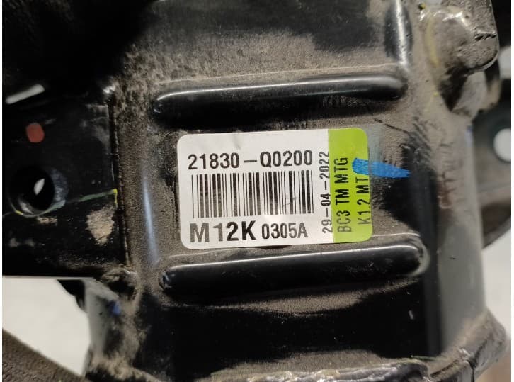 Recambio de soporte motor para hyundai bayon (bc3) 1.2 mpi referencia OEM IAM 21830Q0200 4