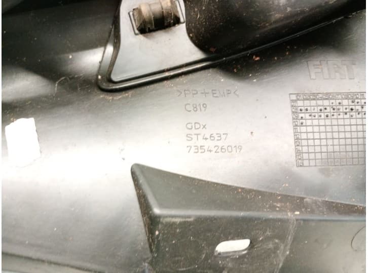 Recambio de torpedo para fiat 500 abarth 1.4 99kw referencia OEM IAM 735426019 735479651 4