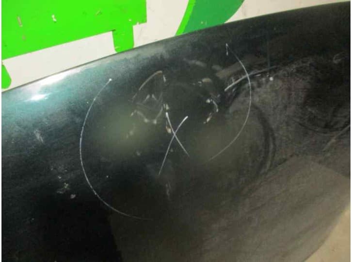 Recambio de capot para citroën saxo (s0, s1) 1.5 d referencia OEM IAM 7901F6 VERDE 2