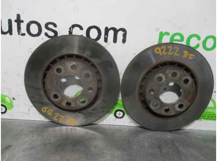 Recambio de disco freno delantero para opel tigra (s93) 1.6 16v (f07) referencia OEM IAM