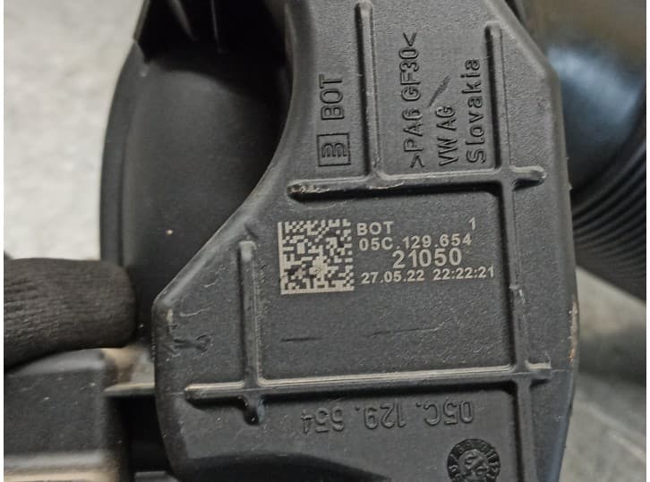 Recambio de tubo para seat ibiza v (kj1, kjg) 1.0 tsi referencia OEM IAM 05C129654 4