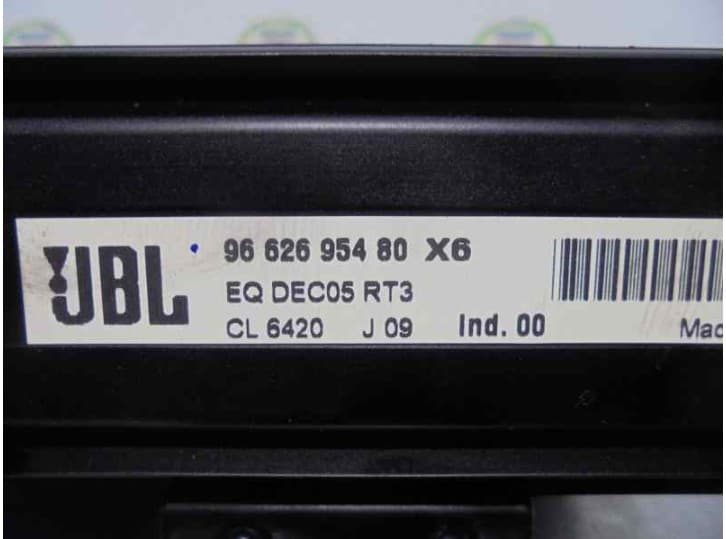 Recambio de amplificador para citroën c6 (td_) 3.0 hdi referencia OEM IAM 9662695480 4
