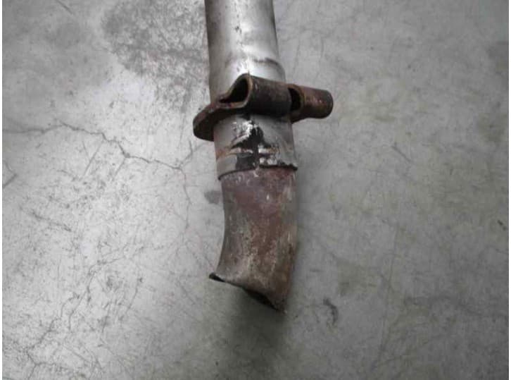 Recambio de tubo escape trasero para renault 9 1.8 referencia OEM IAM 024263  024263 2