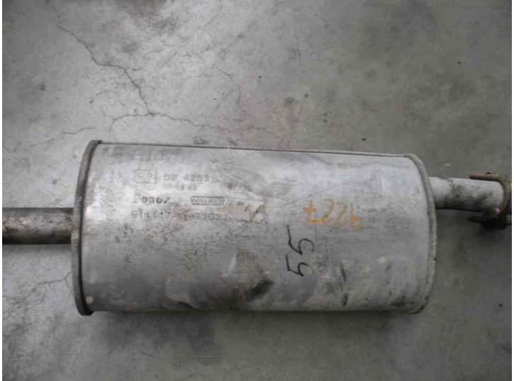 Recambio de tubo escape trasero para renault 9 1.8 referencia OEM IAM 024263  024263 4
