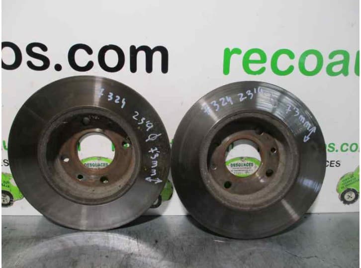 Recambio de disco freno delantero para renault 5 (b/c40) 1.1 referencia OEM IAM