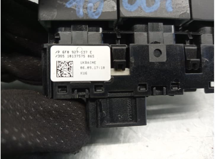 Recambio de interruptor para seat ibiza v (kj1, kjg) 1.0 tsi referencia OEM IAM 6F0927137E 4
