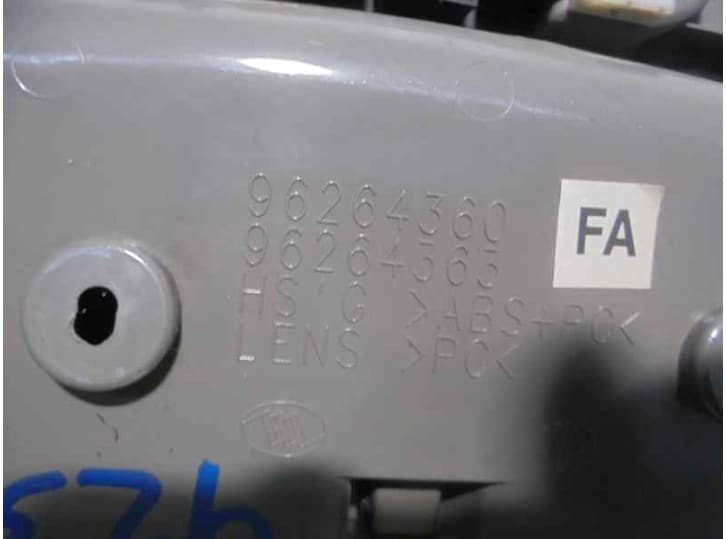 Recambio de luz interior para daewoo tacuma (u100) 1.6 referencia OEM IAM 96264360 3