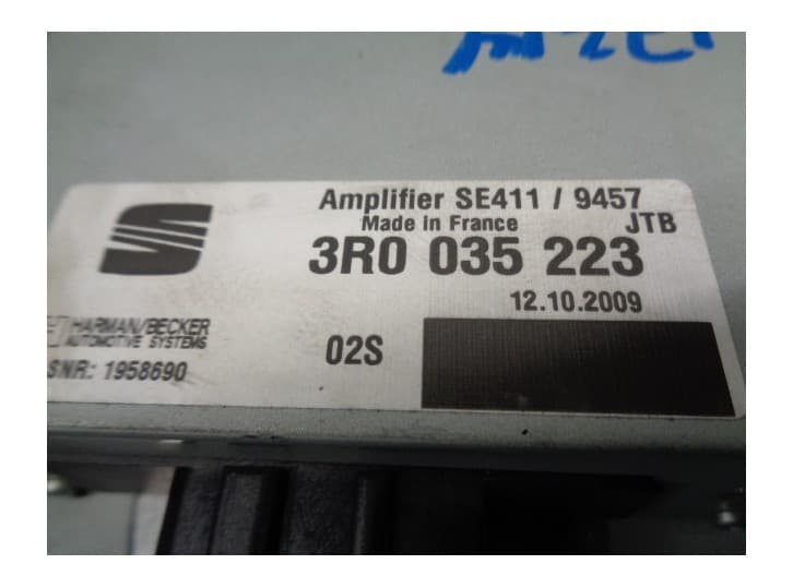 Recambio de amplificador para seat exeo (3r2) 2.0 tdi referencia OEM IAM 3R0035223 4