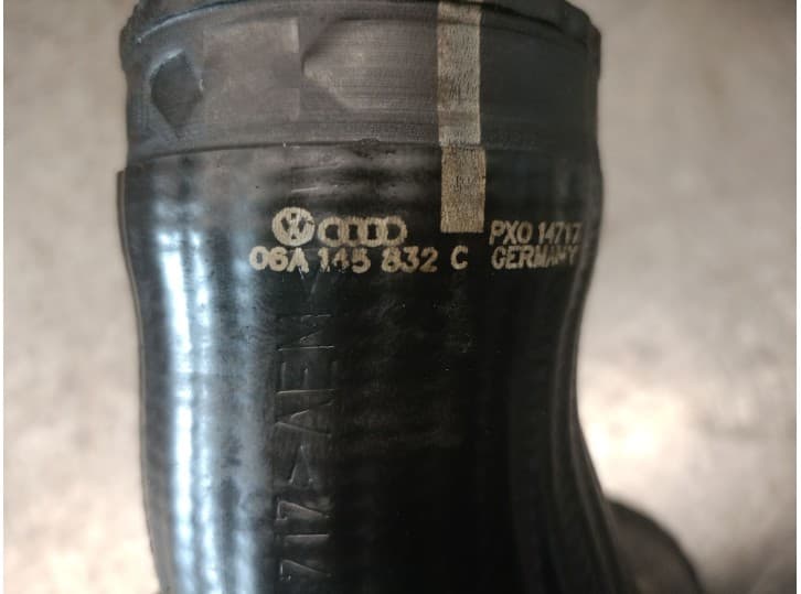 Recambio de tubo para audi a3 (8l1) 1.8 t referencia OEM IAM 06A145832C 06A145832C 5