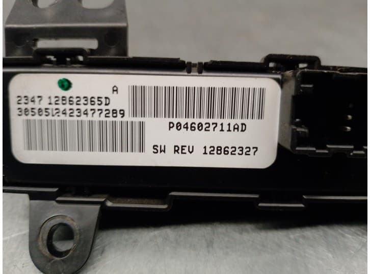 Recambio de warning para dodge caliber 2.0 crd referencia OEM IAM 04602711AD 3