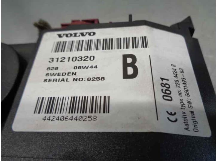 Recambio de modulo electronico para volvo c30 (533) d5 referencia OEM IAM 31210320 4