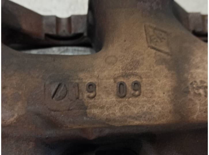 Recambio de colector escape para volvo 460 (464) 1.9 turbo-diesel referencia OEM IAM 1909 5
