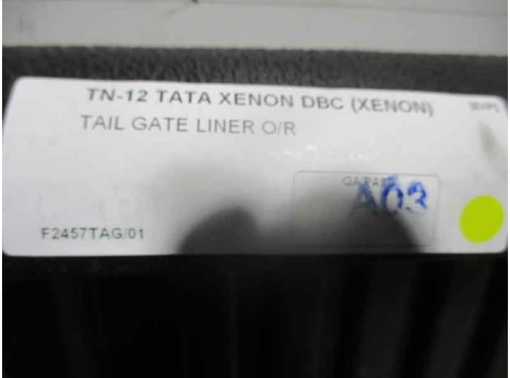 Recambio de porton trasero para tata xenon 4 x 4 2.2 diesel referencia OEM IAM 2500309 4