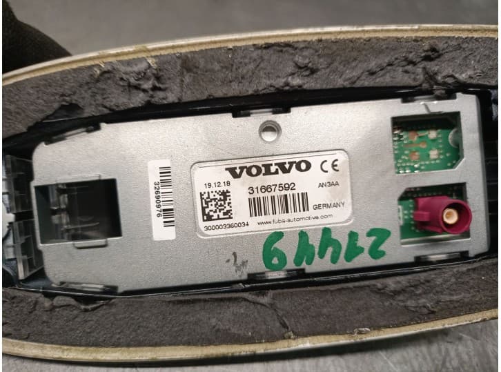 Recambio de antena para volvo v40 hatchback (525) d3 referencia OEM IAM 31667592 3