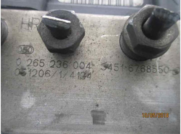 Recambio de abs para bmw 5 (e60) 525 d referencia OEM IAM 3451676855001 0265950408 BOSCH 6