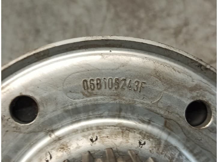 Recambio de polea cigueñal para audi a4 b6 (8e2) 2.0 referencia OEM IAM 06B105243F 4