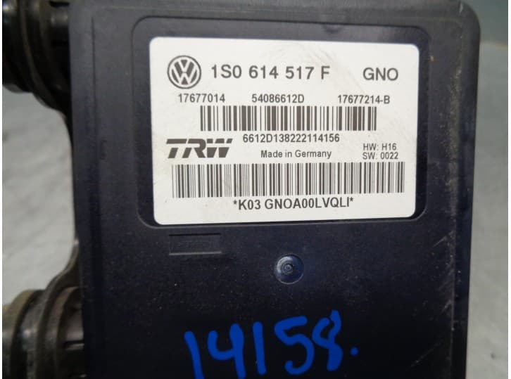 Recambio de abs para skoda rapid (nh3, nk3, nk6) 1.2 tsi referencia OEM IAM 1S0614517F 5