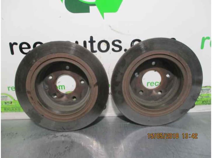Recambio de disco freno trasero para nissan juke (f15) 1.6 referencia OEM IAM 43206JD00A 2