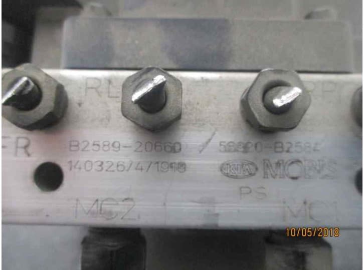 Recambio de abs para kia soul ii (ps) 1.6 gdi referencia OEM IAM 6158945200 6