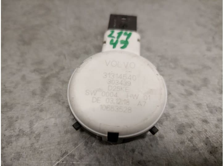 Recambio de sensor lluvia para volvo v40 hatchback (525) d3 referencia OEM IAM 31314540 3