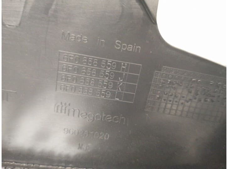Recambio de moldura para seat ibiza v (kj1, kjg) 1.0 tsi referencia OEM IAM 6F0858559H 5