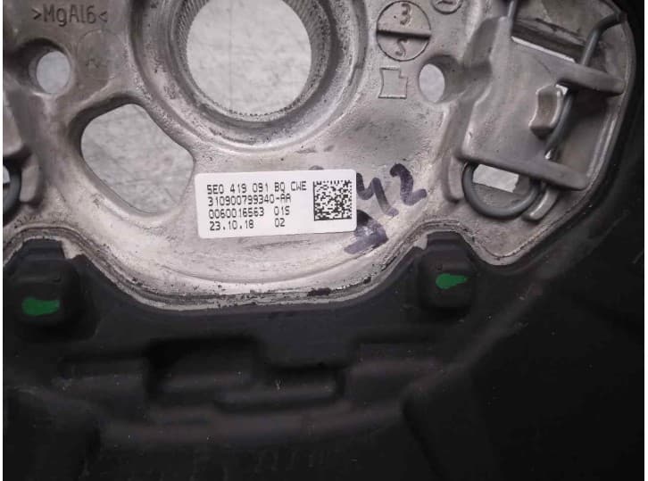 Recambio de volante para skoda karoq (nu7, nd7) 1.6 tdi referencia OEM IAM 5E0419091BQCWE 3