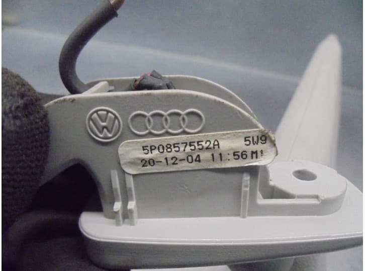 Recambio de parasol derecho para seat altea (5p1) 1.9 tdi referencia OEM IAM 5P0857552A 4