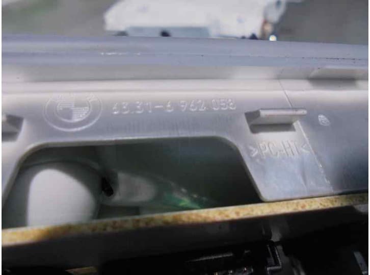Recambio de luz interior para bmw 5 (e60) 525 d referencia OEM IAM 63316962058 DELANTERA 3