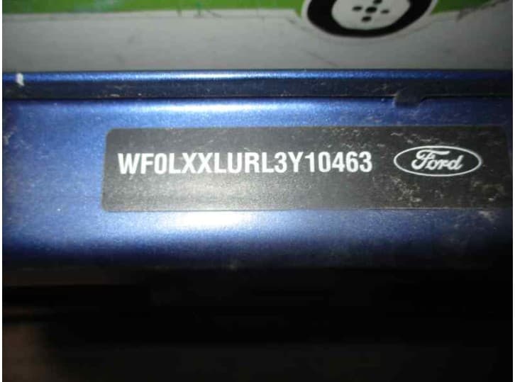 Recambio de capota para ford street ka (rl2) 1.6 referencia OEM IAM  AZUL TAPA CAPOTA 3