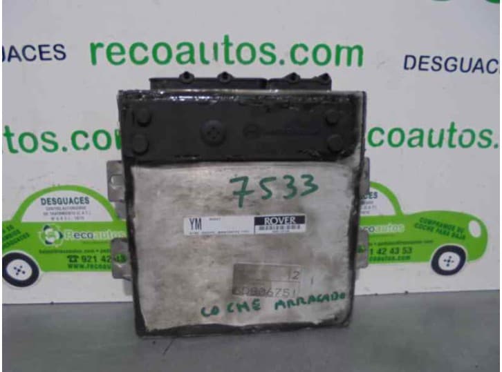 Recambio de centralita motor uce para mg zr 105 referencia OEM IAM NNN100743 M3P11P72R