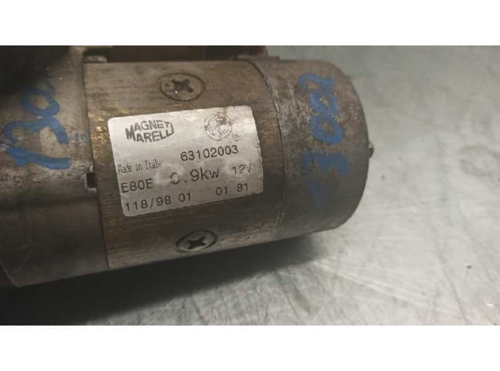 Recambio de motor arranque para fiat bravo i (182_) 1.4 (182.aa) referencia OEM IAM 63102003 5