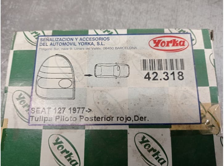 Recambio de piloto trasero derecho para » otros... amingo 2.0 referencia OEM IAM 42318  YORKA 5