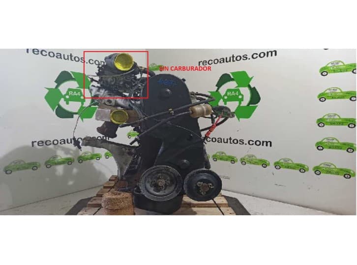 Recambio de motor completo para seat toledo i (1l2) 1.6 i referencia OEM IAM ABN  034195