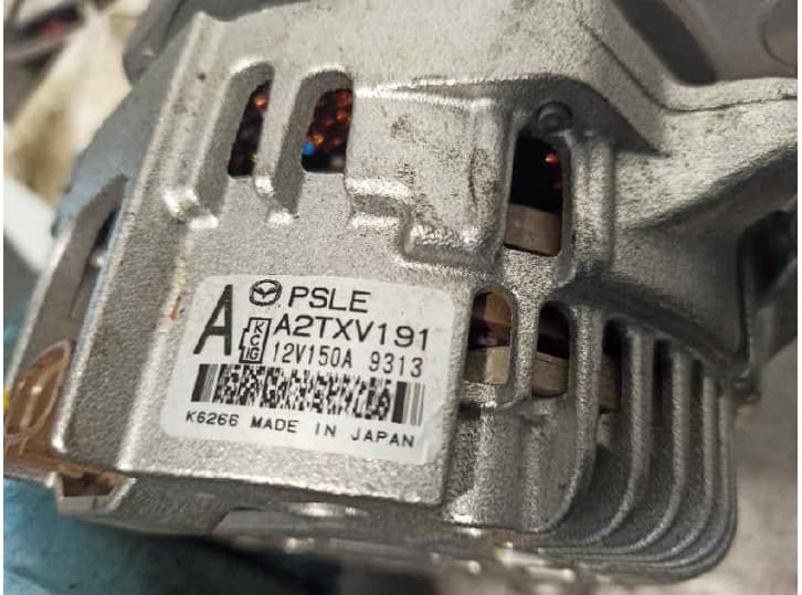 Recambio de alternador para mazda cx-5 (kf) 2.5 awd referencia OEM IAM A2TXV191 6