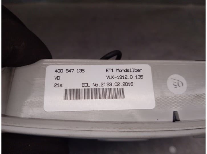 Recambio de luz interior para audi a6 c7 (4g2, 4gc) 3.0 tdi referencia OEM IAM 4G0947135 6