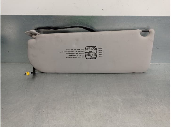 Recambio de parasol derecho para citroën c8 (ea_, eb_) 2.0 hdi referencia OEM IAM  2 PINES 4