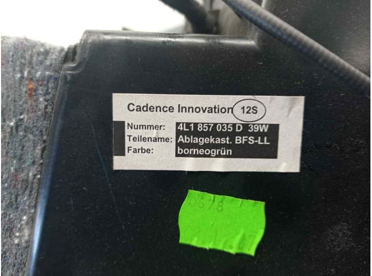 Recambio de guantera para audi q7 (4lb) 3.0 tdi quattro referencia OEM IAM 4L0857035D 4