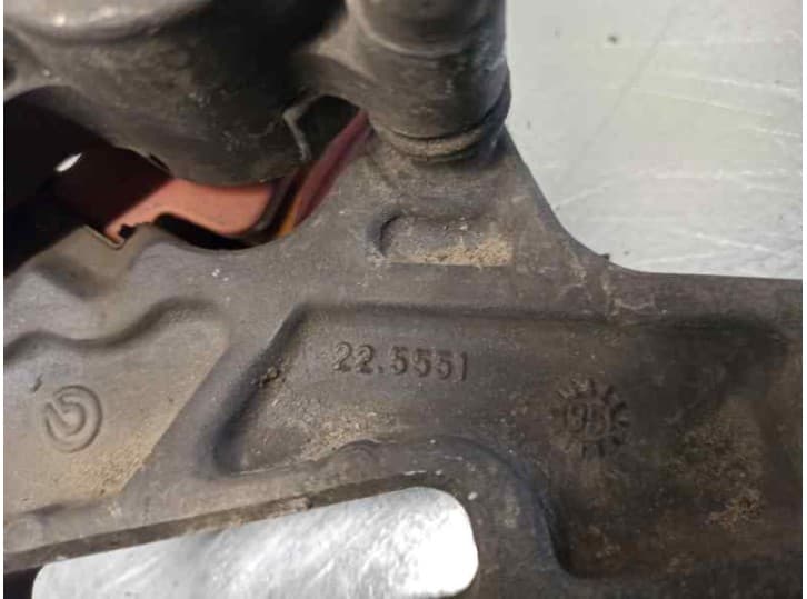 Recambio de pinza freno trasera derecha para bmw f 650 f 650 referencia OEM IAM   BREMBO 11