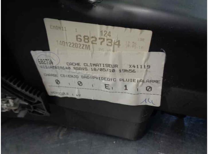 Recambio de guantera para peugeot 807 (eb_) 2.0 hdi referencia OEM IAM 14012202ZM 5