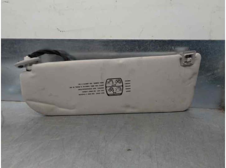 Recambio de parasol derecho para peugeot 807 (eb_) 2.0 hdi referencia OEM IAM 8143PZ 2