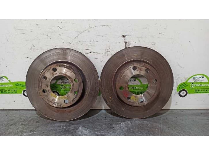 Recambio de disco freno delantero para citroën saxo (s0, s1) 1.5 d referencia OEM IAM